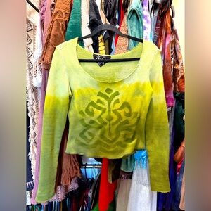 Zhinh Green Long Sleeve size S